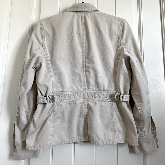 Khaki women’s utility jacket - Picture 3 of 3